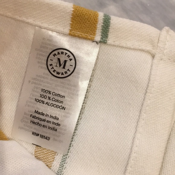 Martha Stewart Sunflower Kitchen Towels Set of 3 NWT Cotton 18x28” - Picture 14 of 16